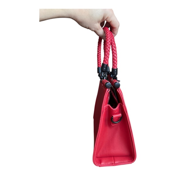 Badgley Mischka Braided handles purse - Picture 5 of 8